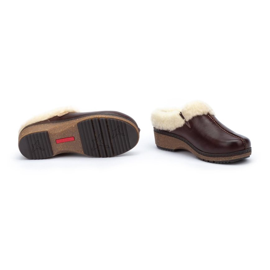 Women's Pikolinos GRANADA Clogs Chocolate | NZ D8527Q1